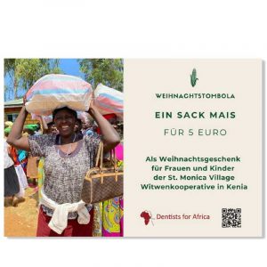 Gutschein „Sack Mais“ – Weihnachtstombola zugunsten Dentists for Africa