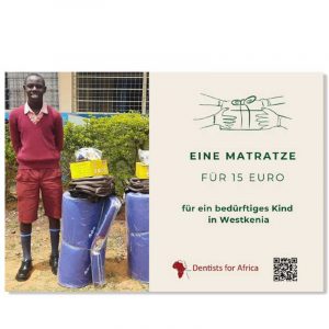 Gutschein „Matratze“ – Weihnachtstombola zugunsten Dentists for Africa