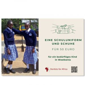 Gutschein „Schuluniform und Schuhe“ – Weihnachtstombola zugunsten Dentists for Africa